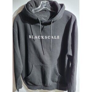 Black Scale Mens Black Hoodie Size M BLVCKSCVLE